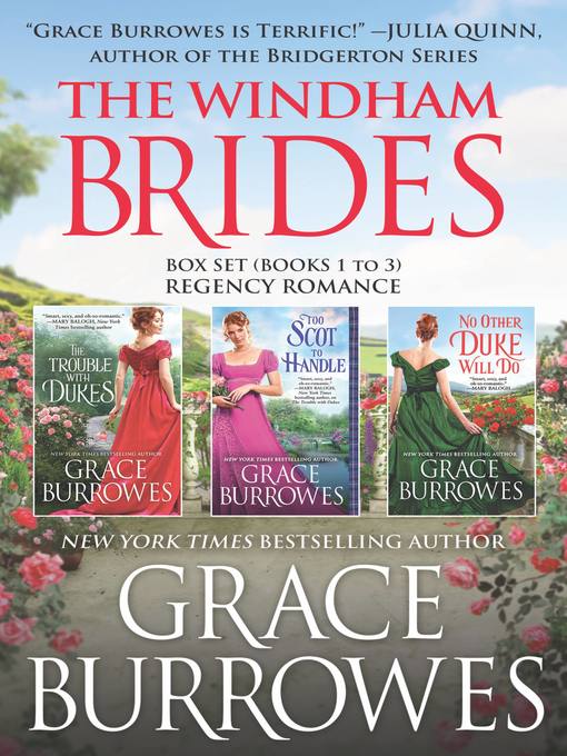 Cover image for Windham Brides Box Set: The Trouble with Dukes ; Too Scot to Handle ; No Other Duke Will Do